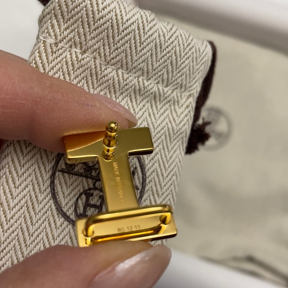 NIB authentic Hermes 13mm chai/very croquet belt with H medor belt buckle - Picture 4 of 5